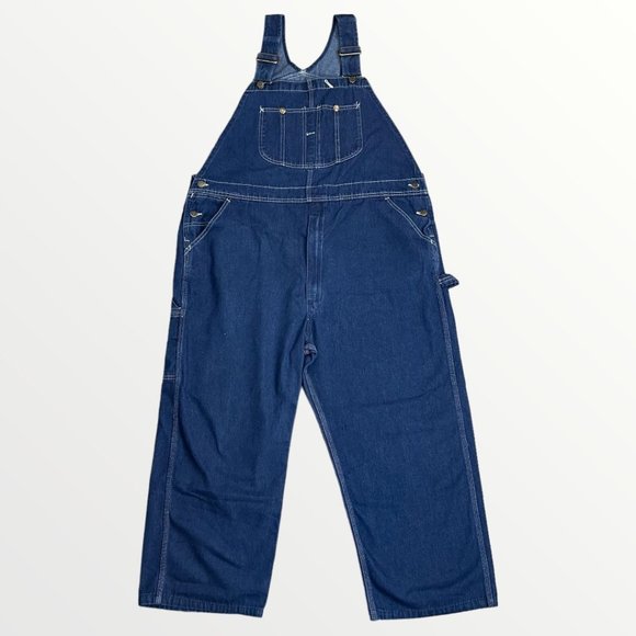 Sears Other - VINTAGE SEARS CLASSIC BLUE DENIM OVERALLS.